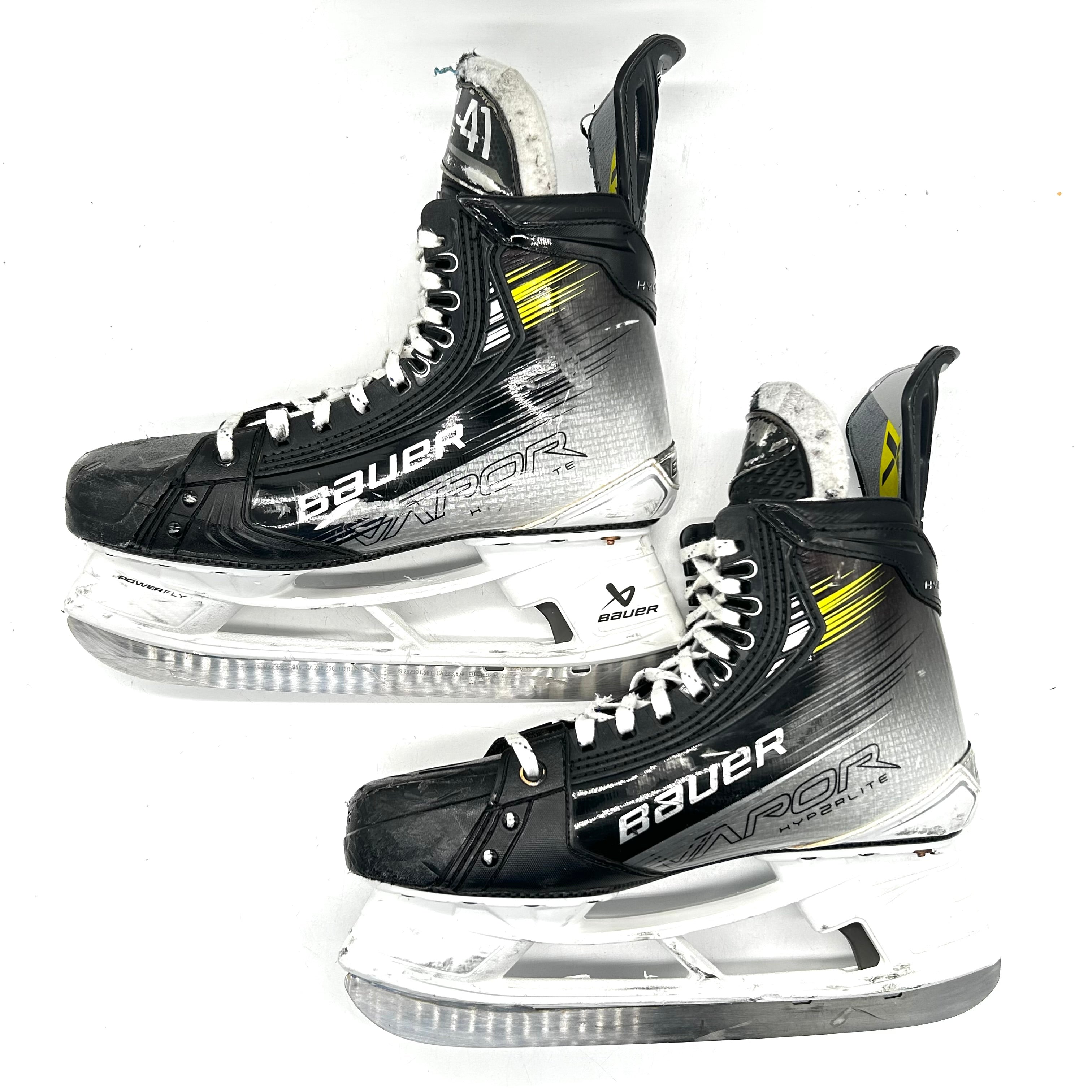 Bauer Vapor Hyperlite 2 - Patins NHL Pro Stock d'occasion - Shayne Gostisbehere - Taille L : 8,75D/R : 8,5D #2